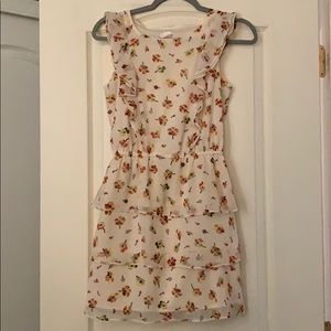 Floral print dress